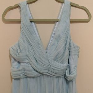 Baby blue Hitherto bridesmaid/formal dress